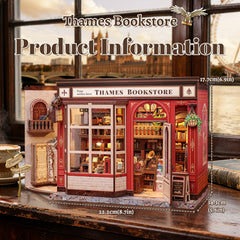 Fsolis Book Nook Kit assembly guide makes setup approachable for beginners.
