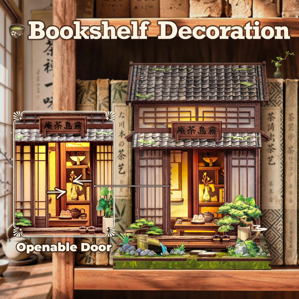 Fsolis Book Nook Kit diorama scene adds immersive charm to rooms.