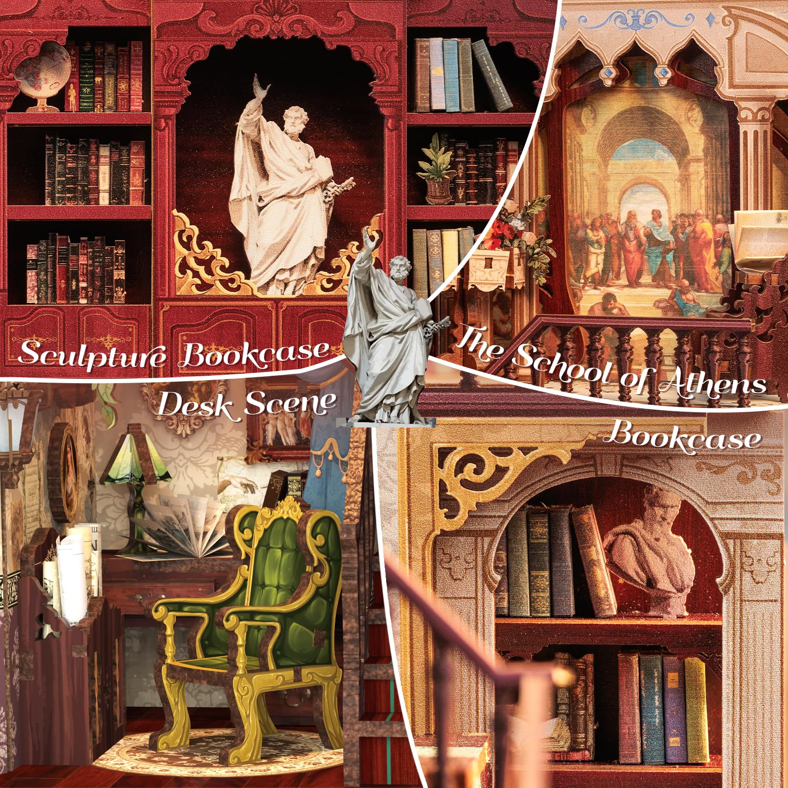 Fsolis Book Nook Kit gift idea for crafters and book lovers.