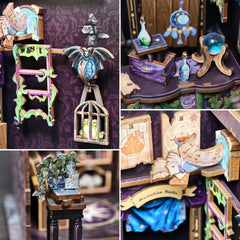 Fsolis Book Nook Kit presented as a thoughtful gift for crafters and readers.