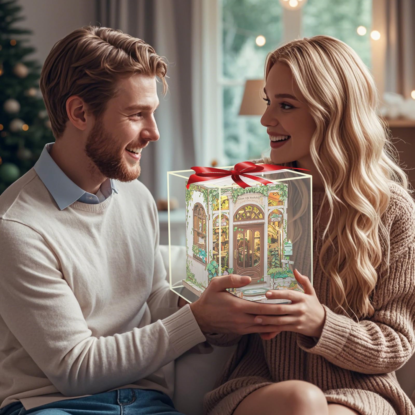 Fsolis Book Nook Kit makes a thoughtful gift for book lovers.