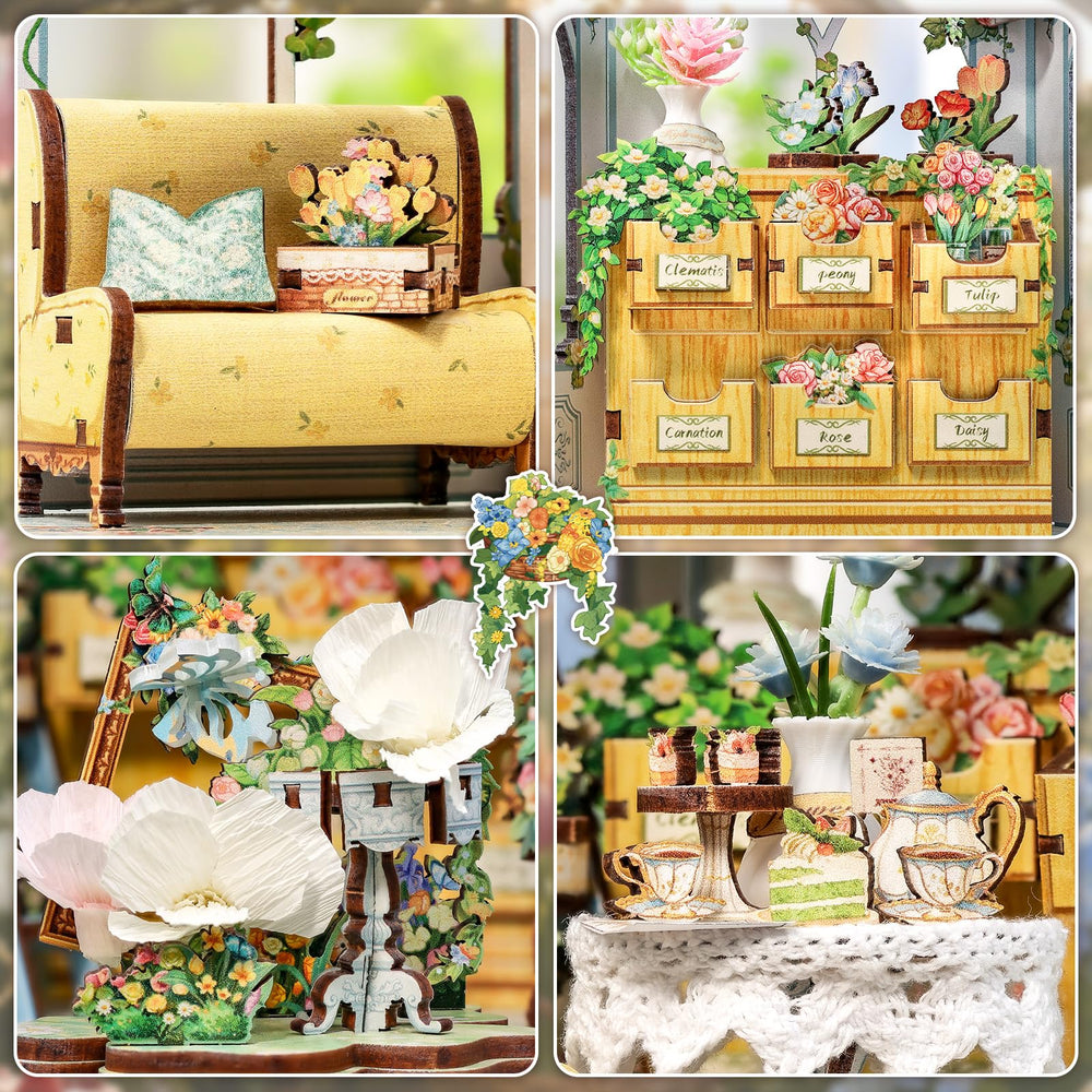 Fsolis Book Nook Kit gift-ready, a unique present for crafters on holidays and occasions.