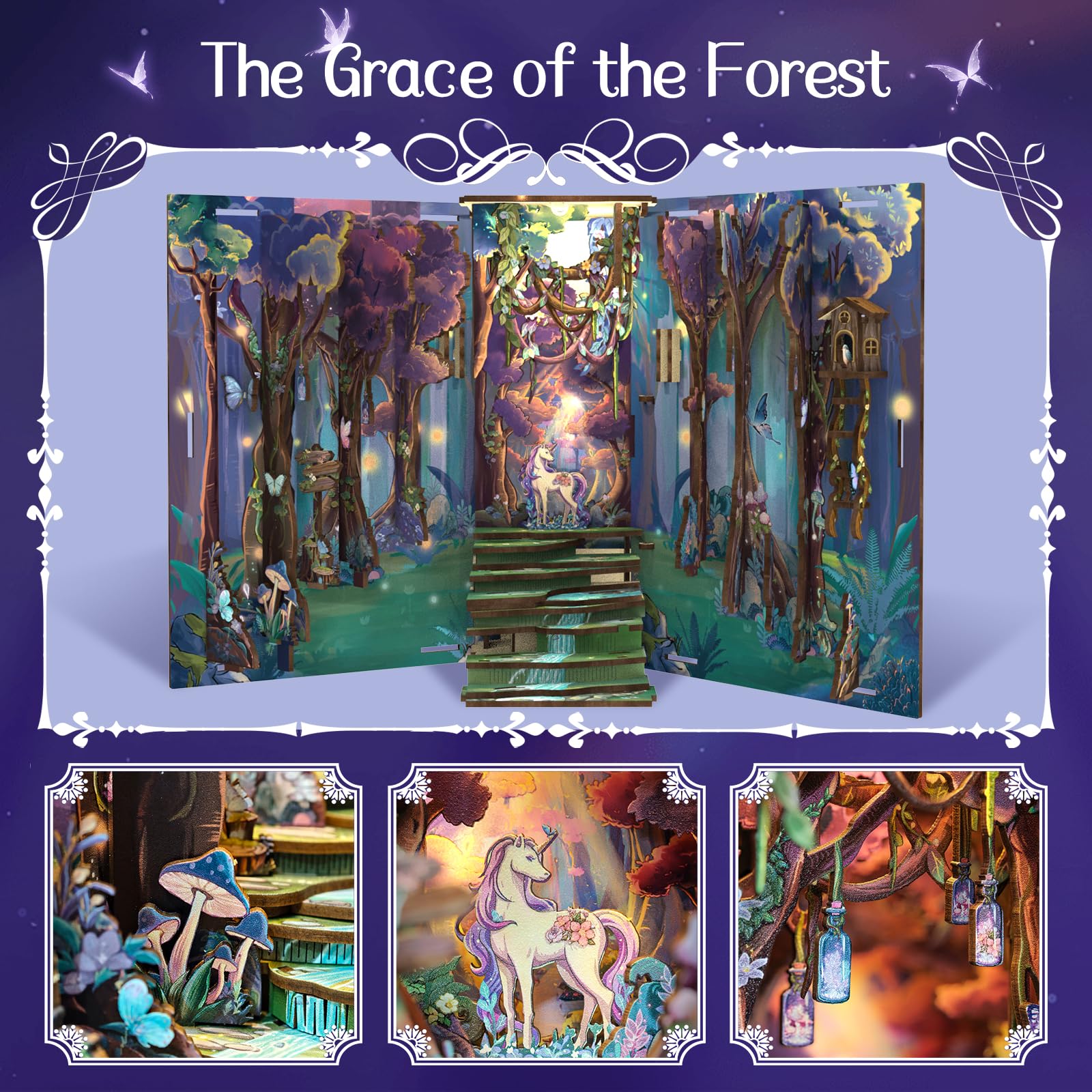Fsolis Book Nook Kit gift-ready packaging makes a thoughtful present