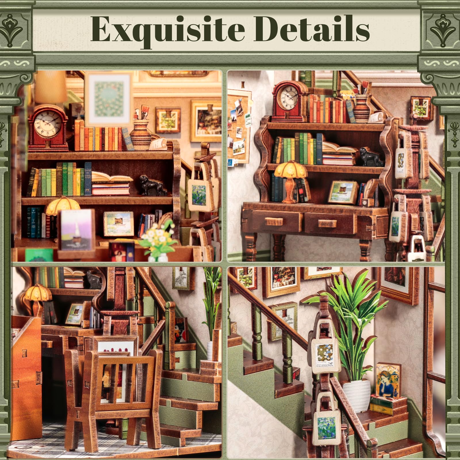 Fsolis Book Nook Kit gift-ready packaging for book lovers