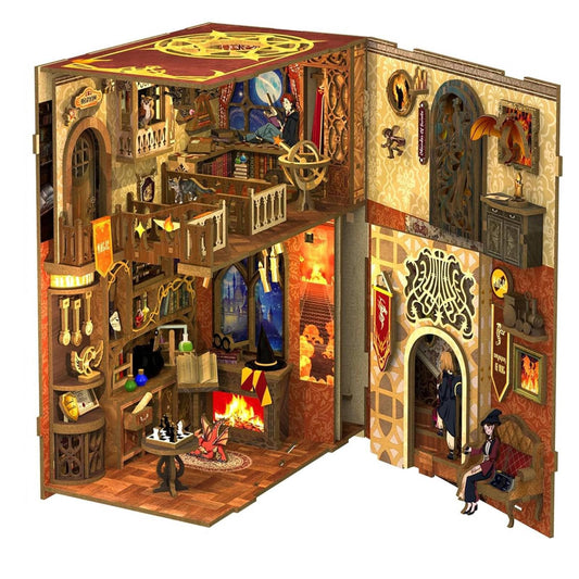 Fsolis Book Nook Kit laser-cut designs highlight precise modeling for adults and teens