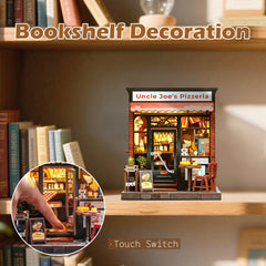 Fsolis Book Nook Kit includes spare pieces for easy repairs.