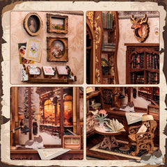 Fsolis Book Nook Kit instruction guide supports easy setup
