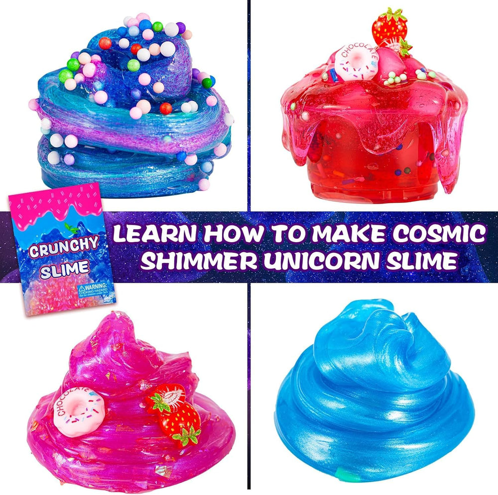 fsutvitg Fruity scented slime colors swirl for engaging sensory play