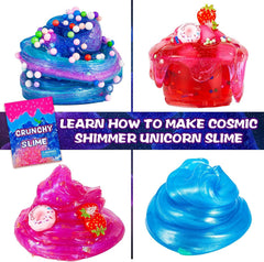 fsutvitg Fruity scented slime colors swirl for engaging sensory play