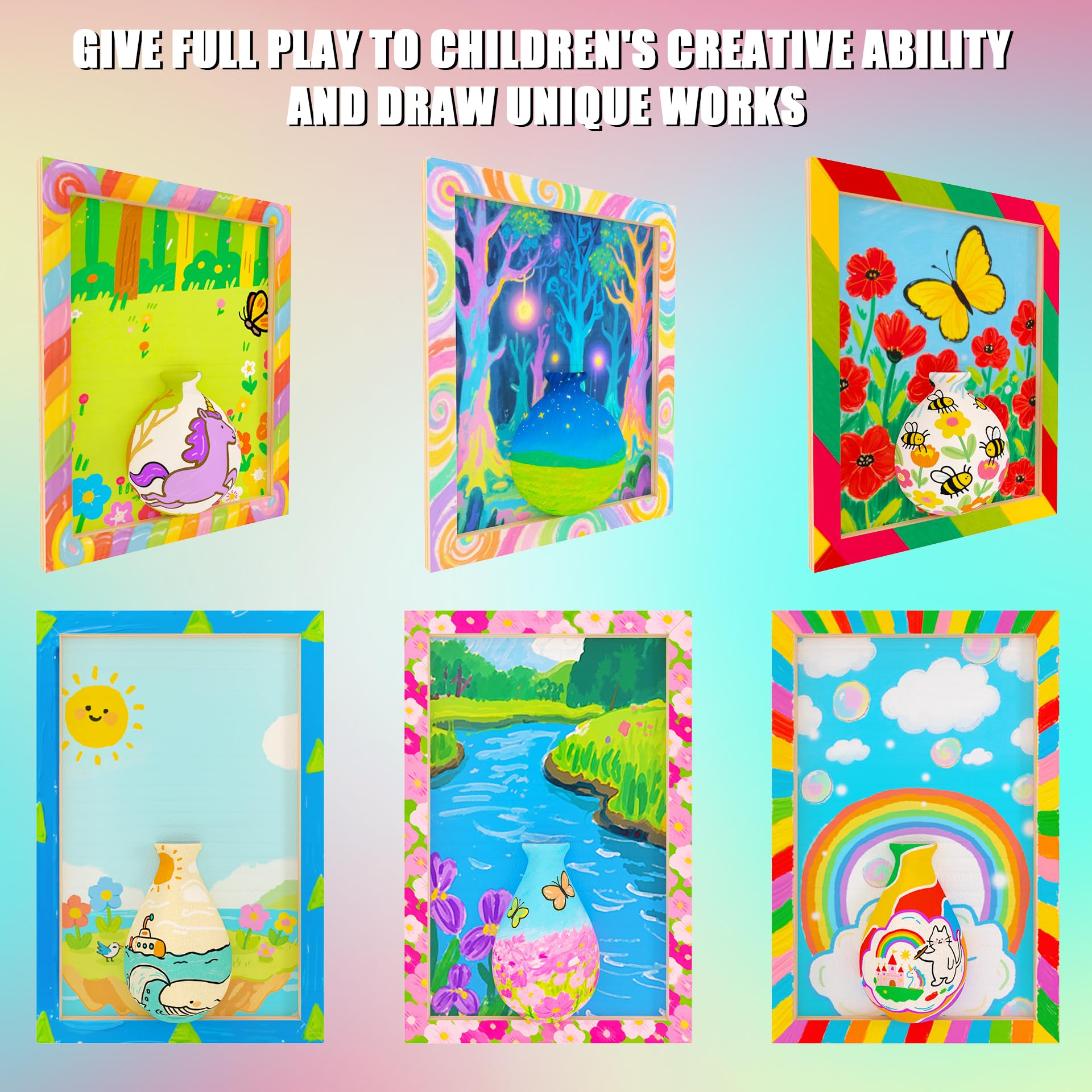 FTBox gift-ready art set ideal for birthdays or holidays.