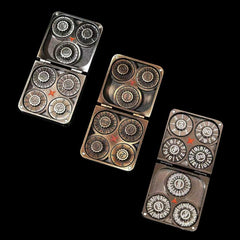 FTNNGIME zinc-alloy-dice texture emphasizes durability and premium feel.