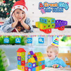 Child-friendly STEM toy with snap-together pieces from FUBAODA