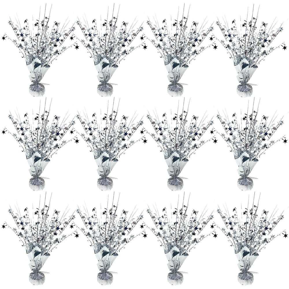 FUBININA star centerpieces 12-pack for dazzling party table decor