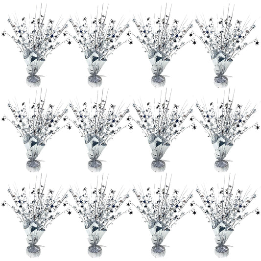 FUBININA star centerpieces 12-pack for dazzling party table decor