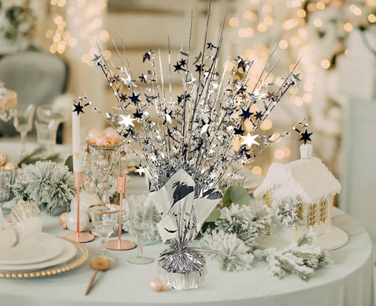 FUBININA decorative star sprays create festive ambiance at gatherings