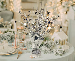FUBININA decorative star sprays create festive ambiance at gatherings