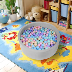 FUBOTRAD round entrance eases access for busy playtime.