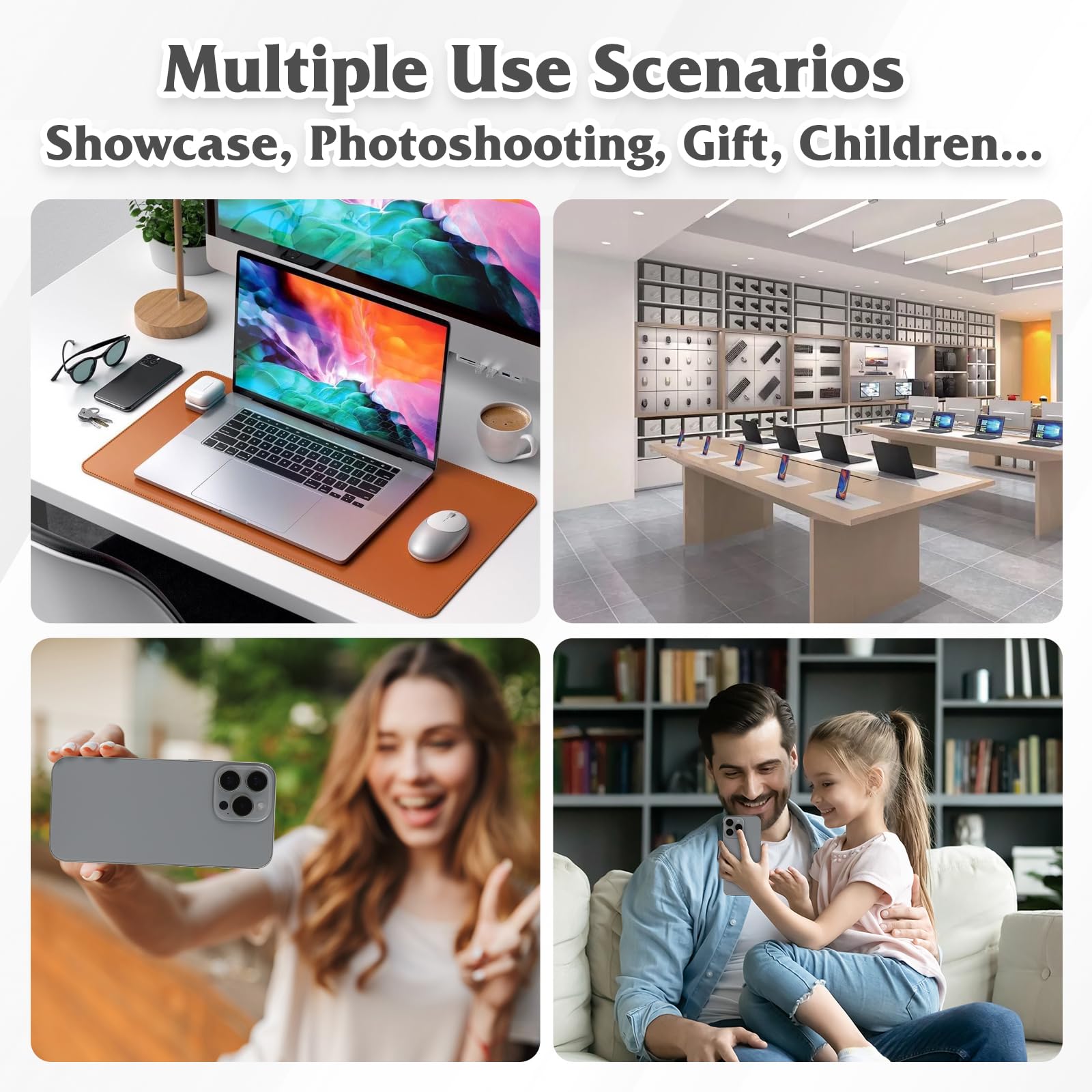 FufoneUS dummy phone has a slot for the SIM area while staying safe for kids.