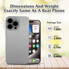 FufoneUS store display model mirrors a real phone for accurate demos.