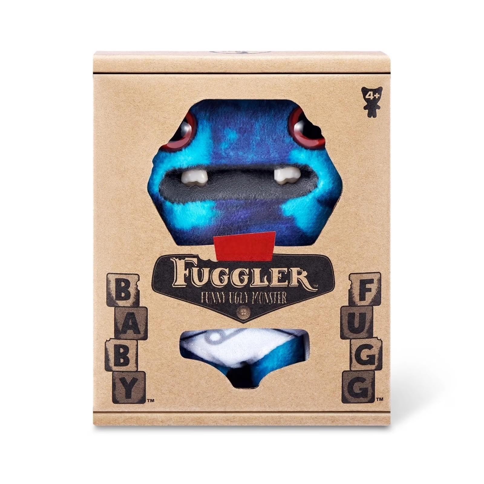 Fuggler Series 3 soft plush texture, comforting to touch.