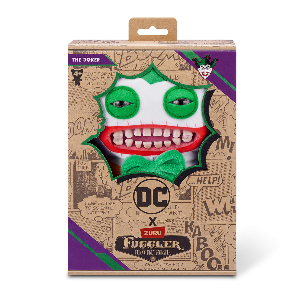 Fuggler DC x ZURU Harley Quinn plush for display and gift moments.