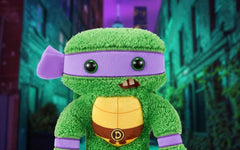 Fuggler Donatello green plush, a quirky ninja turtle collectible.