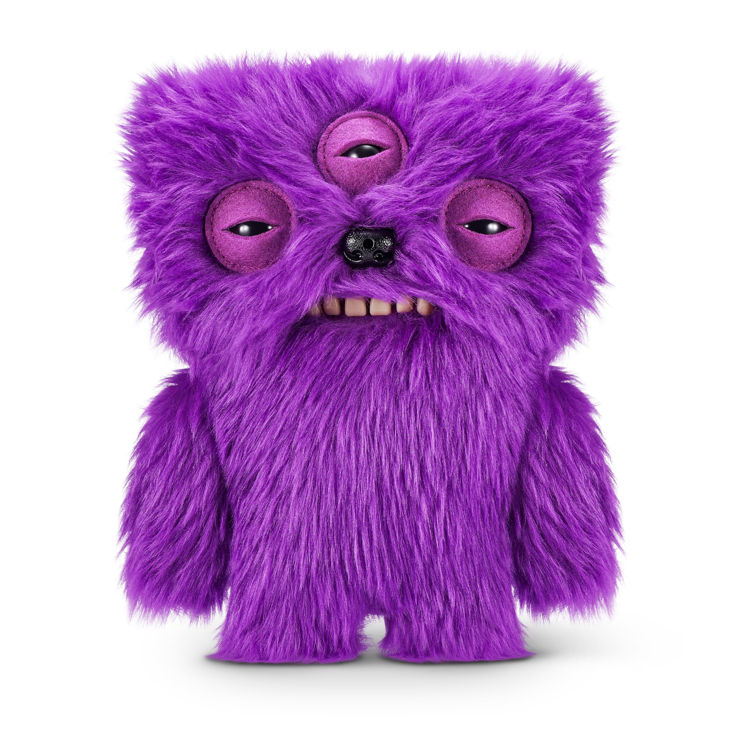 Fuggler Fart Face 9-inch alien plush, front view, soft and collectible.