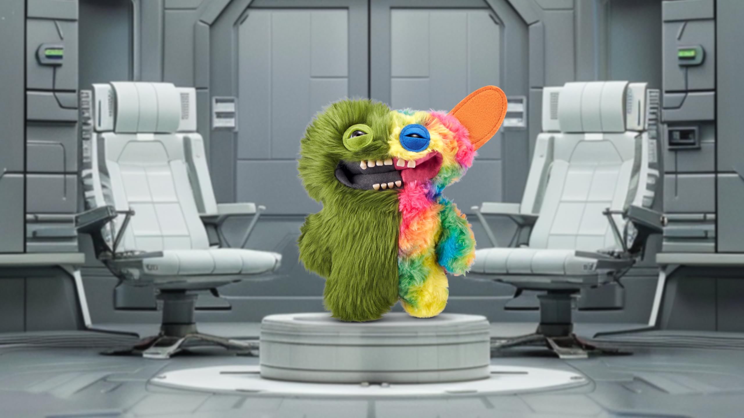 Fuggler Grinnero McGoo soft plush ideal for cuddling and collection