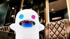 Fuggler Hairy Fuggs 9 inch Series 1 moustache detail devious charm for storytelling fun