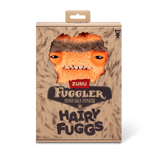 Soft plush body of Fuggler Hairy Fuggs invites gentle cuddles and imaginative play