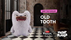 Gravity-defying toupee adds lively mischief to Fuggler Hairy Fuggs