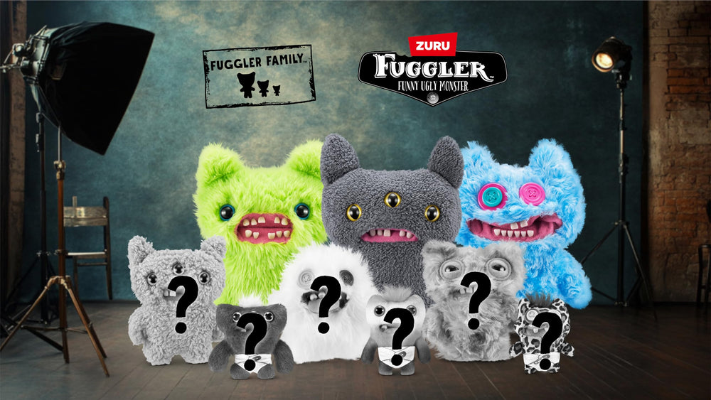 Fuggler Reeko human-teeth close-up plush highlighting distinctive design for curious collectors.