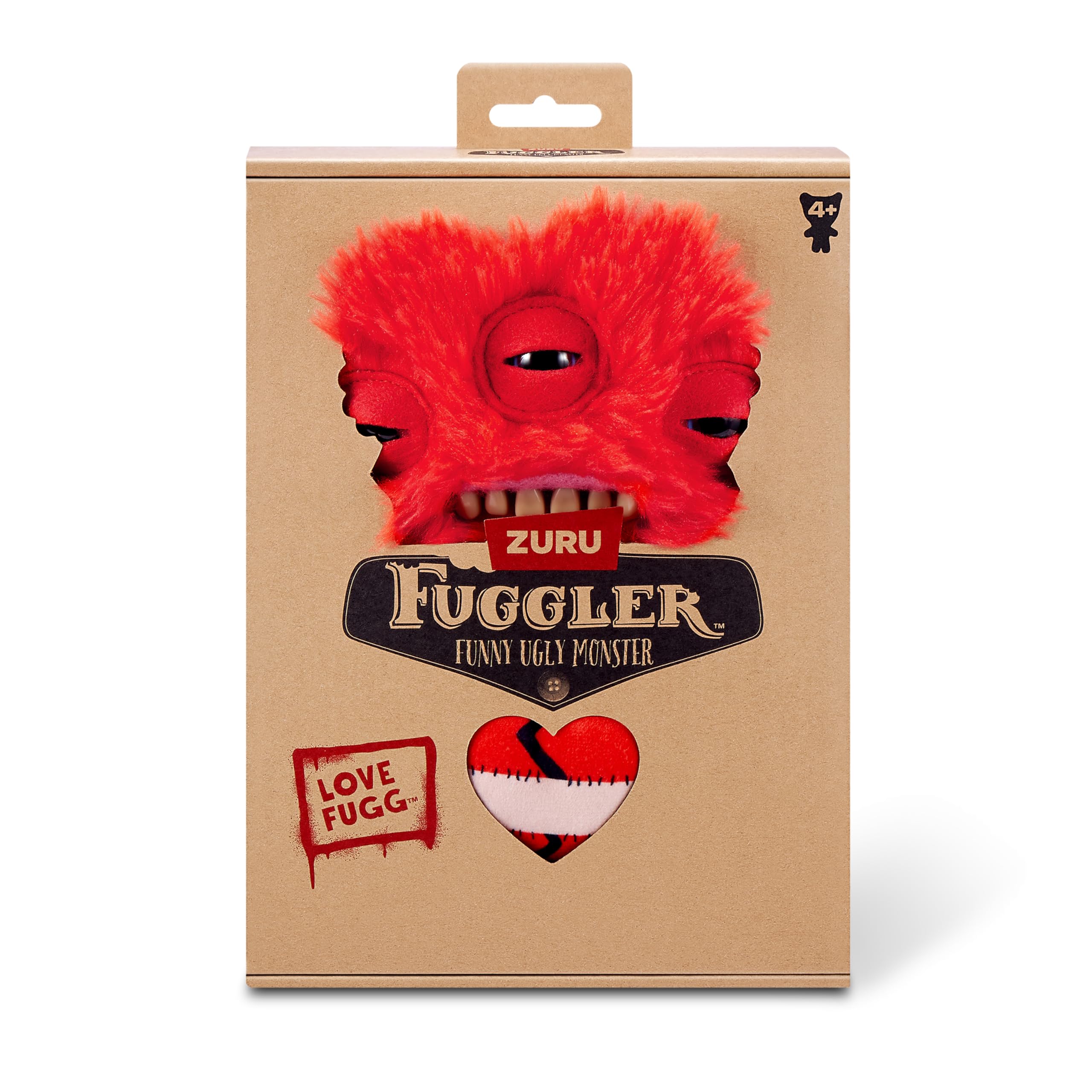 Fuggler Love Fugg rare butt-on hole detail adds collectible intrigue