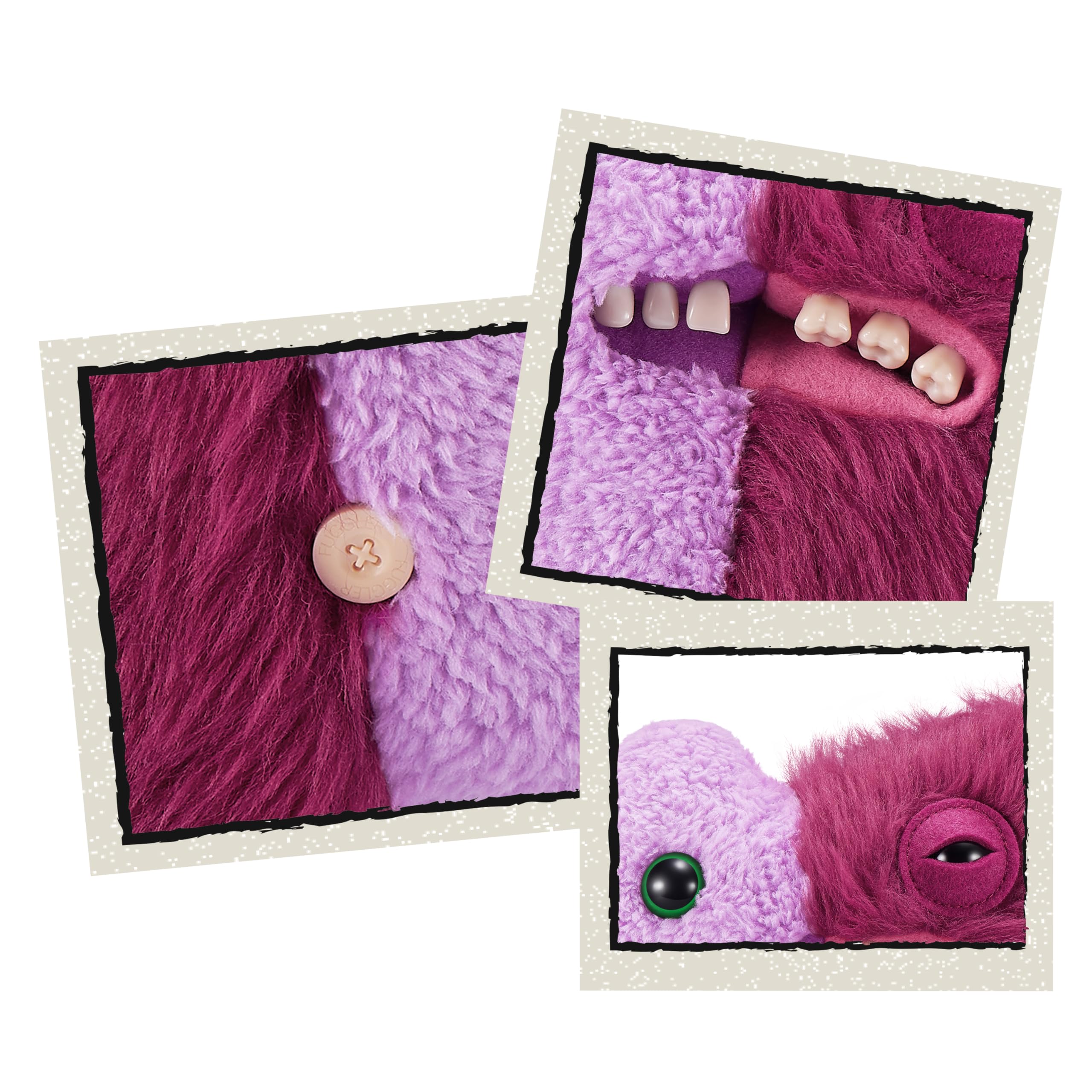 Fuggler Misfit Red monster plush adds bold color to playrooms and shelves.