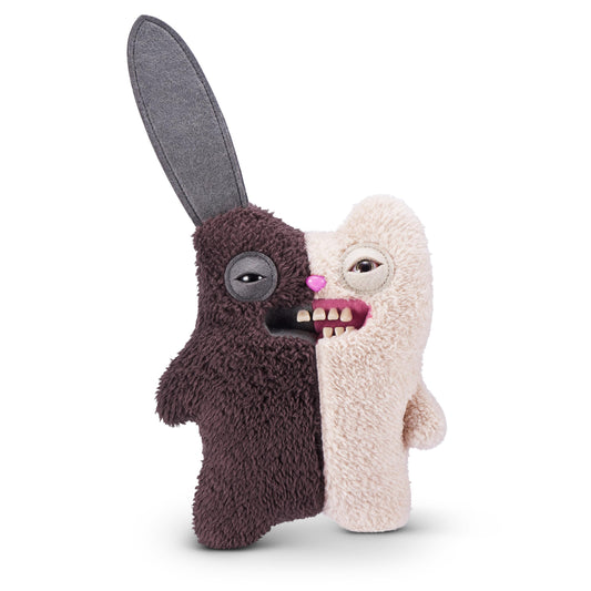 Fuggler Misfit Rabid Tooth plush front view with soft fur and playful chaos