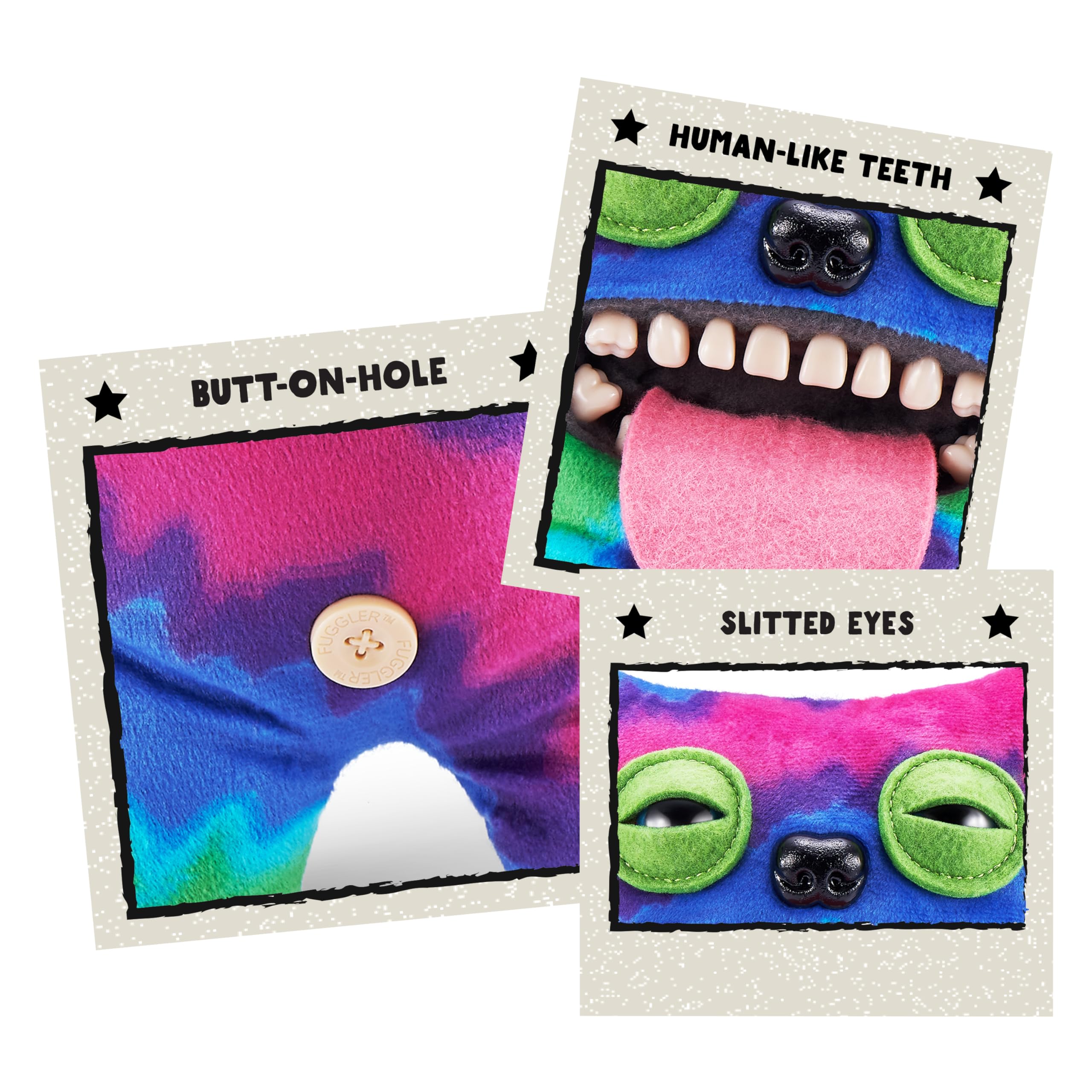 Pack includes Lab Misfits Fugglers for a playful display and storytelling.
