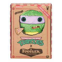 Fuggler TMNT collab Donatello plush, great gift for collectors.