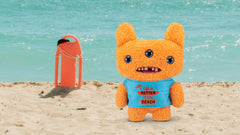 Rare butt-on hole detail on Fuggler Vacay Vibes Reek-O Orange.
