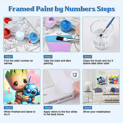 Fuinkqe 8x8 canvas kit for kids ages 8-12.