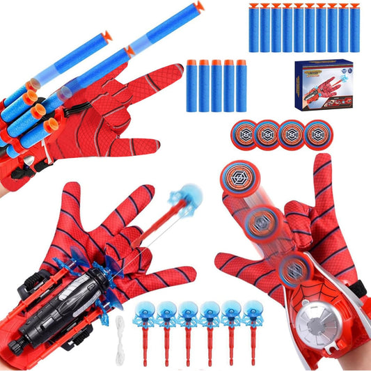 FULIM Spider Web Shooter 3-Set front view for cooperative play.
