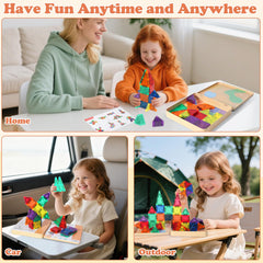 Fuliuyu travel-ready set makes a thoughtful gift for kids aged 3 and up.