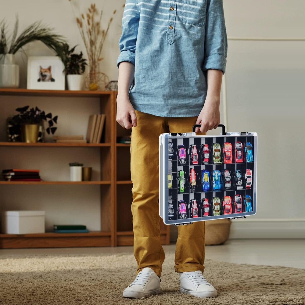 FULLCASE clear side panels keep contents visible and organized.