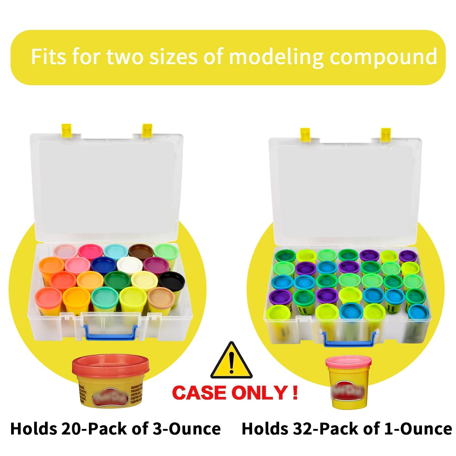 FULLCASE 3-ounce color cans organized inside the case for easy access
