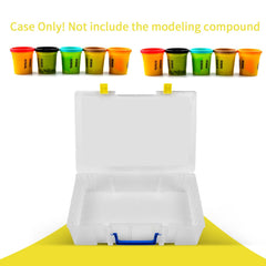 FULLCASE acrylic-style storage shell keeps sets neatly organized and visible