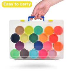 FULLCASE portable carrying case with handle for travel and playdates