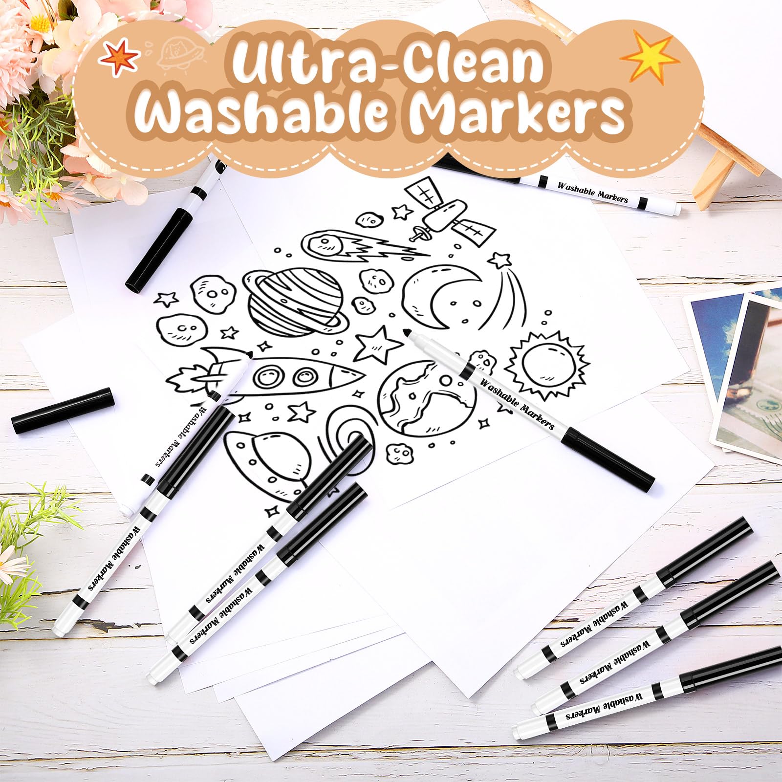 Fullhawl back-to-school marker set for art projects and assignments.