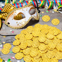 FULLIVE gold plated look coins enhance classroom reward displays