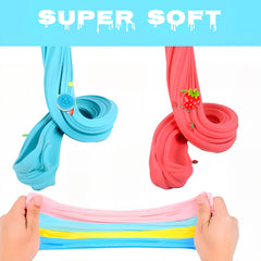 Fumeetplax colorful slime charms add-ins enhance imaginative slime play.