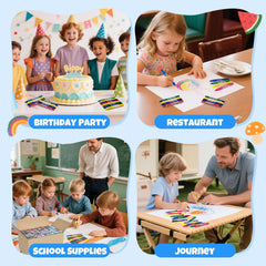 Perfect for party favors and restaurant kid corners.