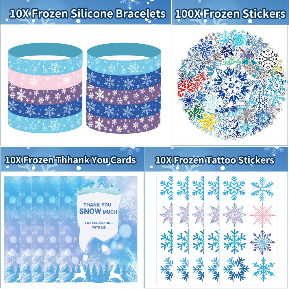 Fumogym Frozen gift-bags – ready-to-fill packs for smooth distribution at events.